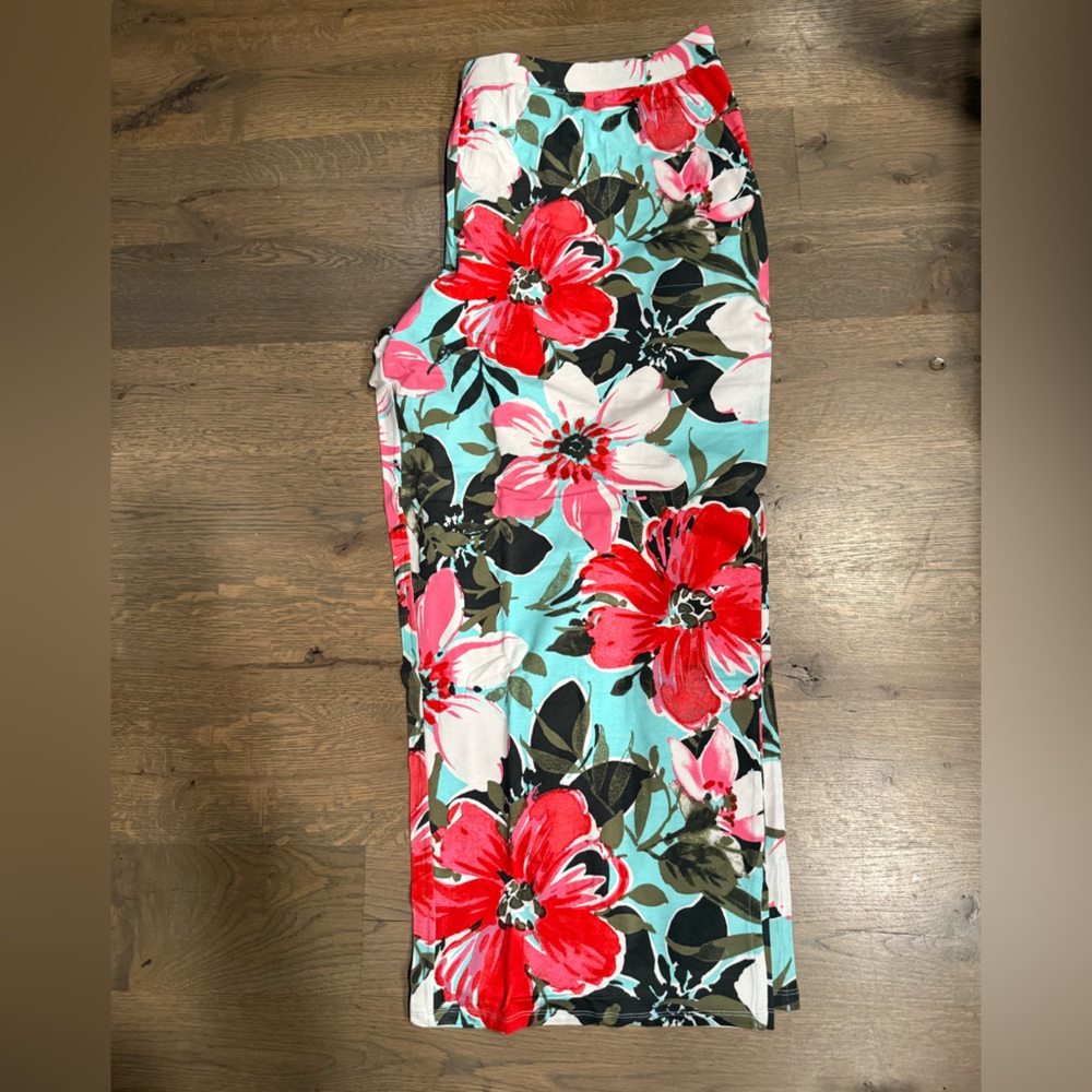 D @ CO Beach Print Pants 3X